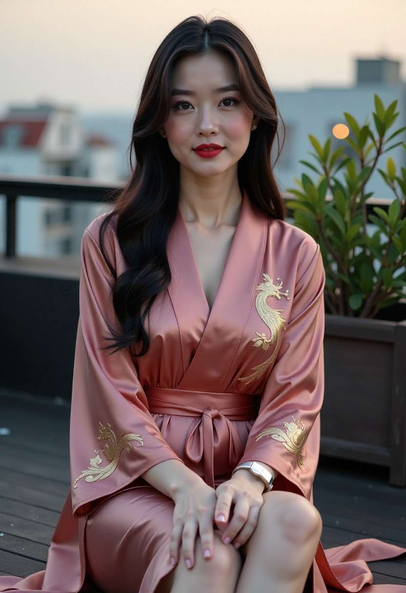 深夜街边亮着的警灯